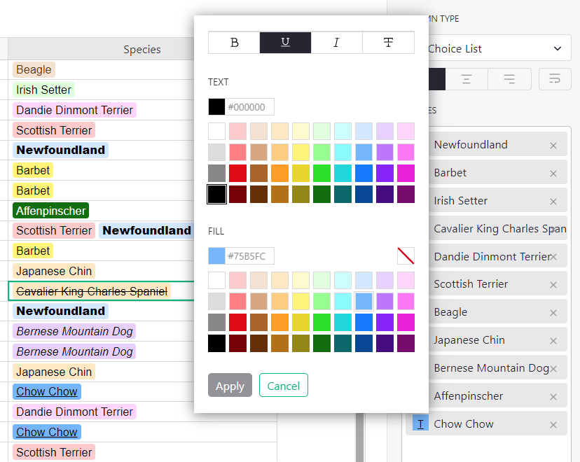 New Color Picker