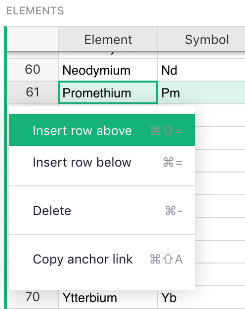 row_menu